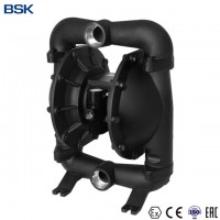 BSK气动隔膜泵2寸金属泵/铝合金外壳/不锈钢外壳